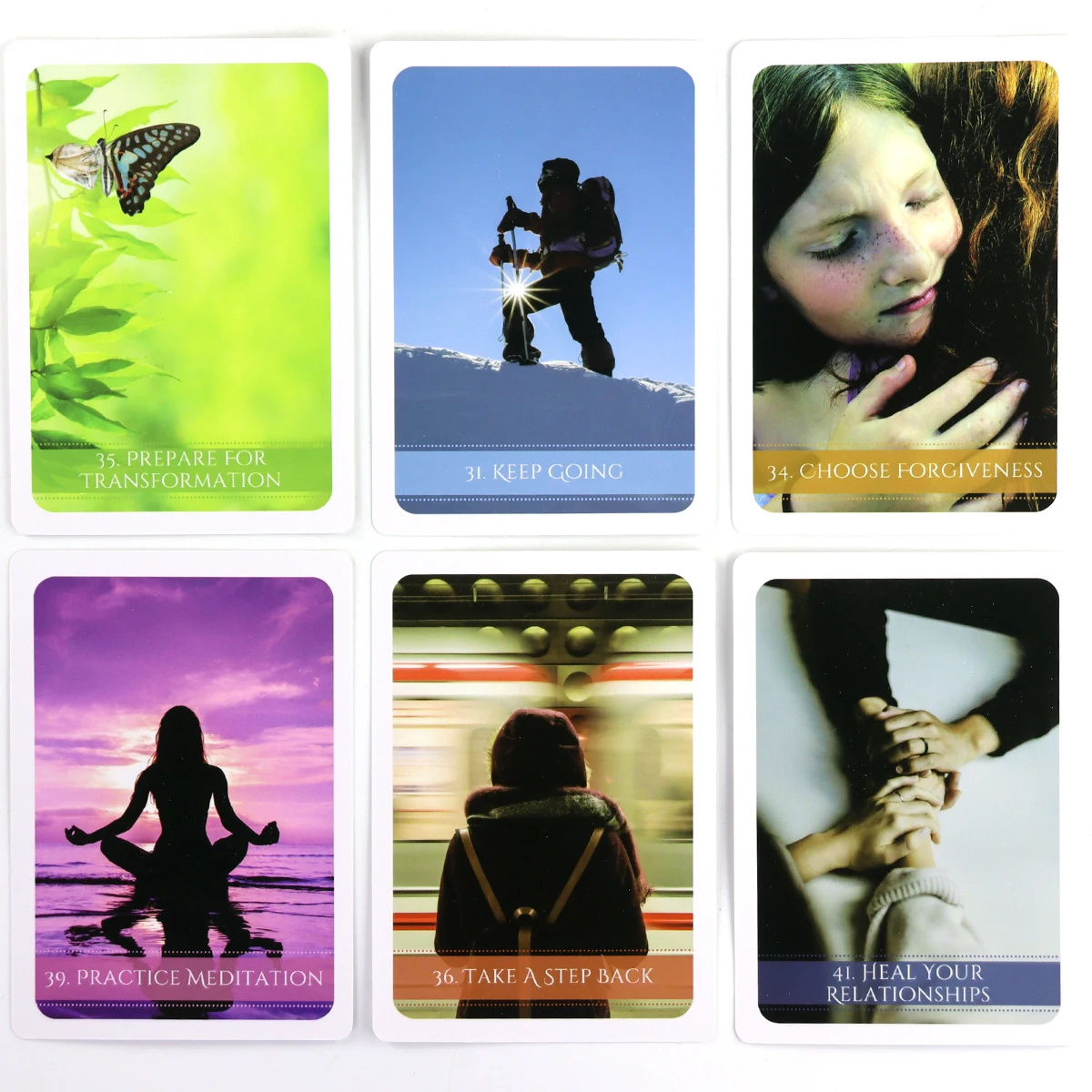Ask Your Soul Message Card Oracle Cards For Family Party High Quality Fortune Telling Divination Tarot Cards Deck Game 6