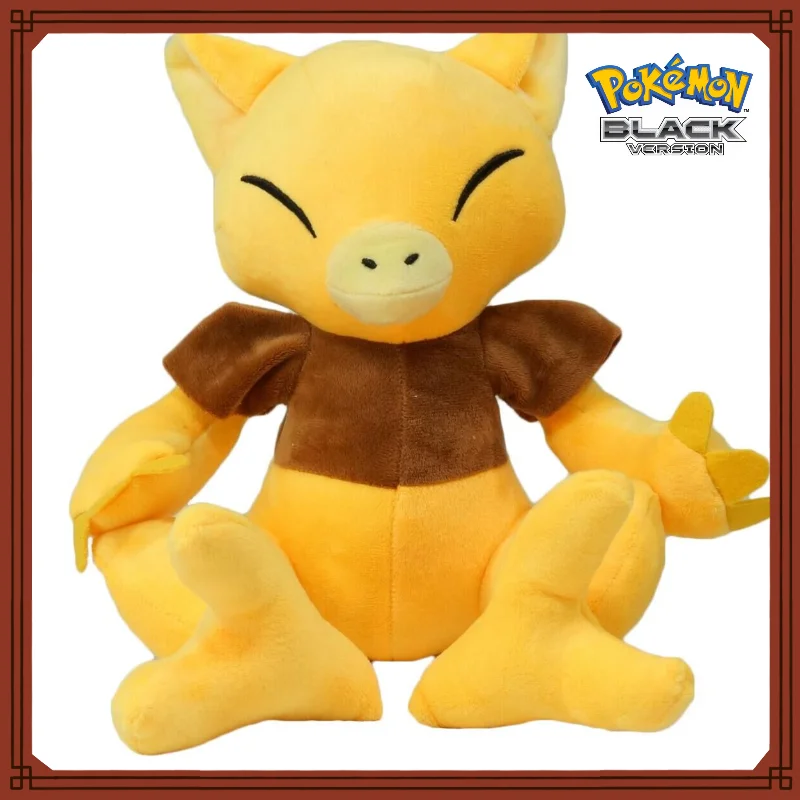 2023 New Classic Anime Pokemon Series Pokemon Abra Cute Plush Doll Super Soft Children'S Soother Toy Regalo Di Compleanno
