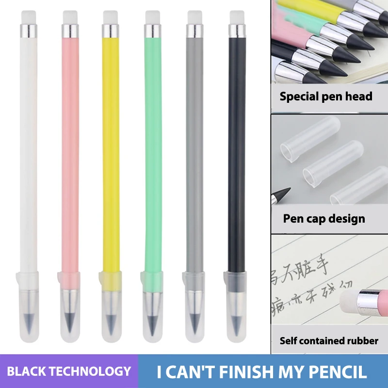 

New Technology Unlimited Writing Pencil No Ink Pen Magic Pencils Writing Art Sketch Painting Tool School Supplies Gifts