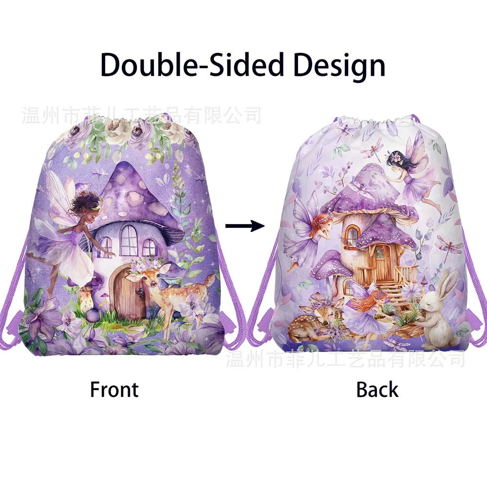 Pink Butterfly & Flower Fairy Disposable Party Tableware Set - Plates, Cups, and Napkins