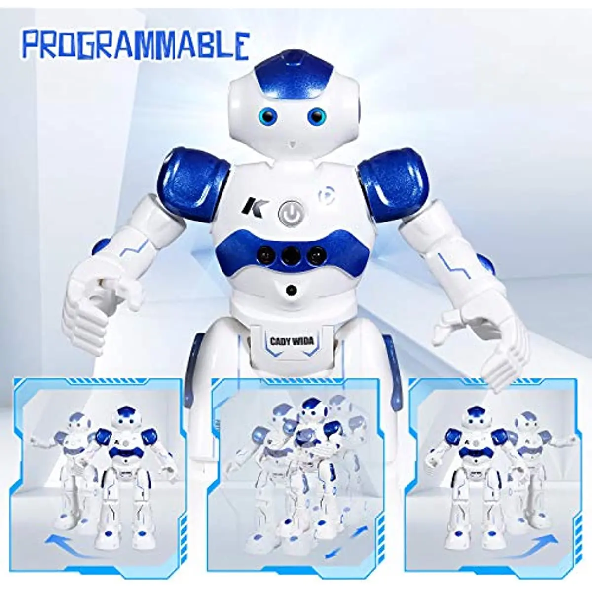 RC Robot Toy Kids Intelligence Gesture Sensing Remote Control Robots Program for Kids Aged 3 4 5 6 7 Boys Girls Birthday Gift robot dance toys,robot toy,remote control robot toy
