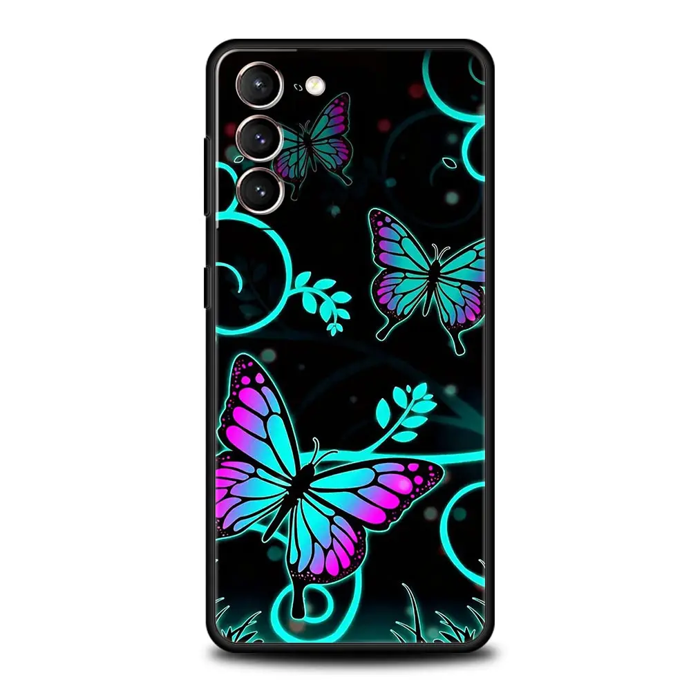 Charming Butterfly Fashion Soft Silicone Phone Case