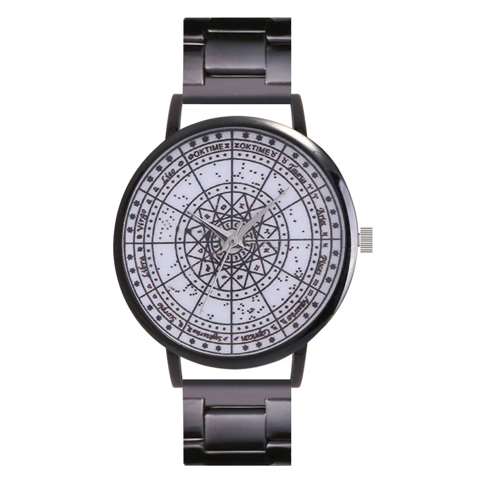

Simple Fashion Men'S Watches Glass Round Clock Stainless Steel Strap Ultra Thin Wristwatches Mechanical Dial Clock Reloj Hombre