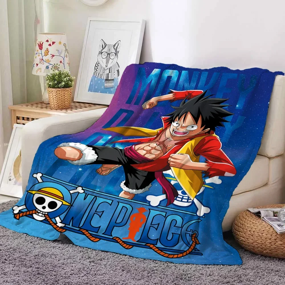 

Японское аниме One Piece 2D периферийное фланелевое одеяло Луффи одеяло теплое одеяло с цифровой печатью лучший подарок