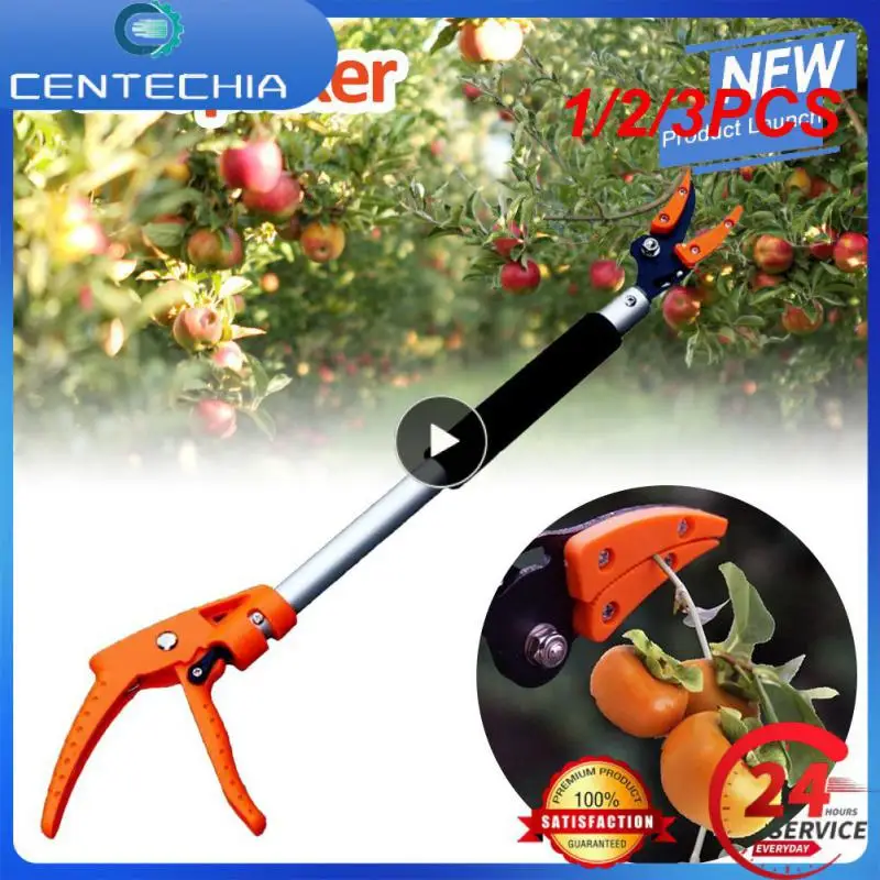 

1/2/3PCS High-altitude Picking Fruit Picker Convenient And Practical Labor-saving Picker Gardening Tools Fruit Picking Artifact