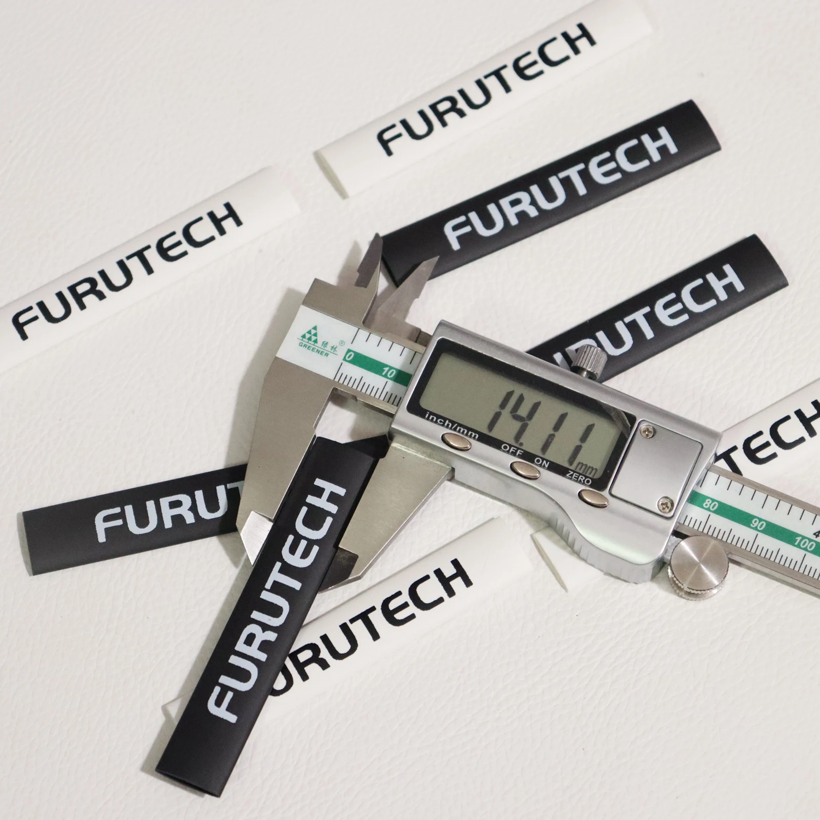 Furutech Black/White for5-14mm diameter high-quality insulation heat shrink tube DIY audio cable speaker wire shrink tube