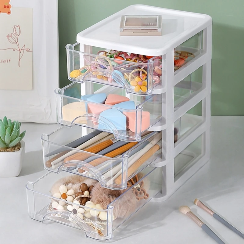 Stackable Storage Cabinet Desktop Storage Box Small Drawers for Office