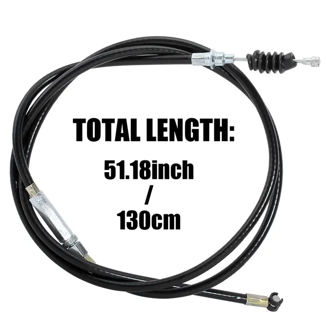 Buy QAZAKY 50inch Adjustable Red Clutch Cable For 50cc-90cc