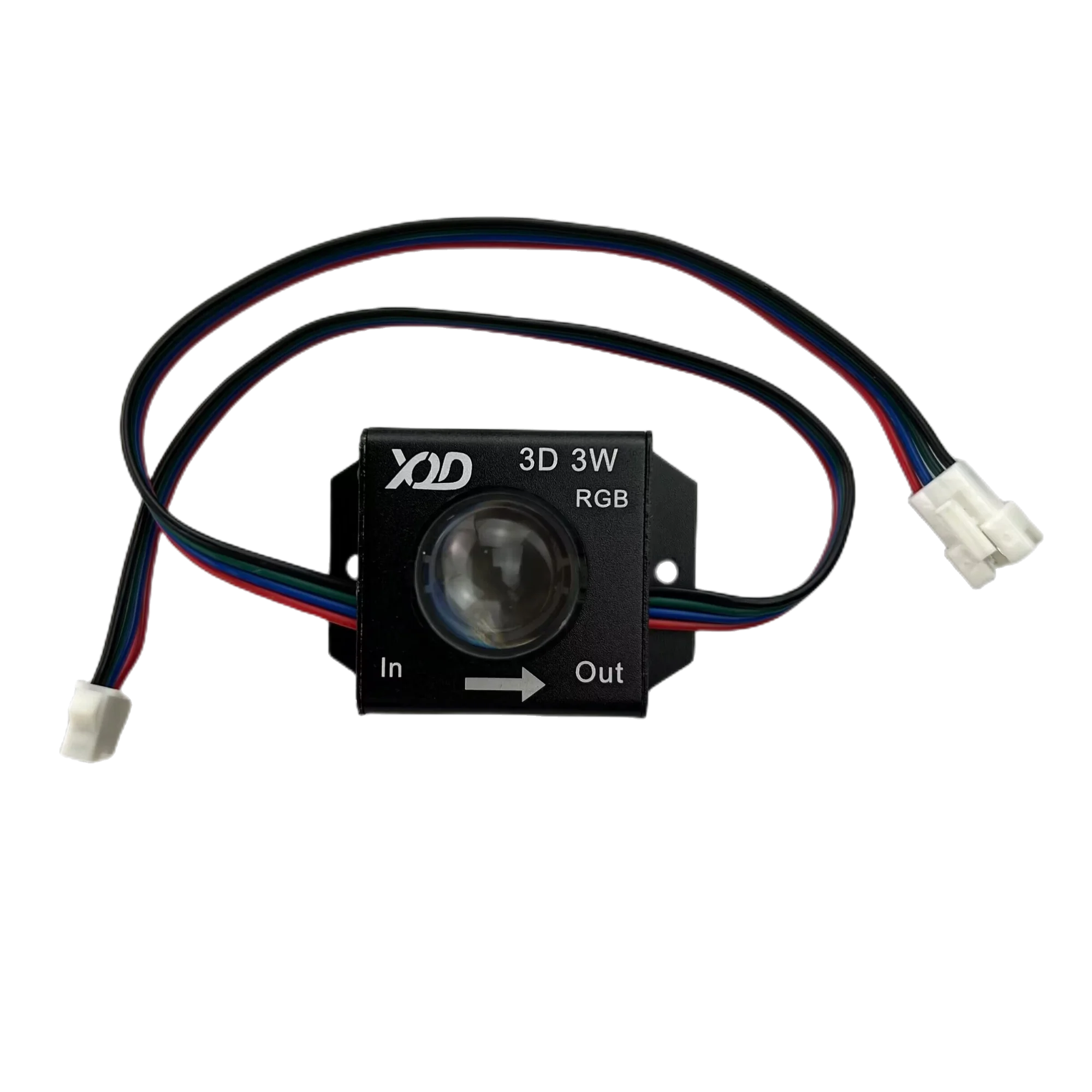 3W High Power LED UCS1903/WS2811 Controlled RGB Spotlight DC5V Addressable IP40 5 Degree Beam Angle