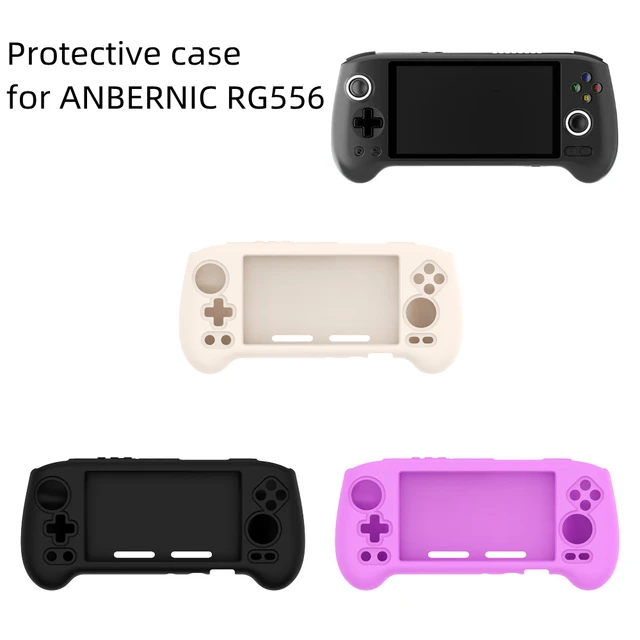 Silicone Protective Case for ANBERNIC RG556 Gaming Console Drop 
