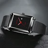 Minimalist Men Fashion Ultra Thin Watches Simple Men Business Stainless Steel Mesh Belt Quartz Watch Leisure Men Watch 3