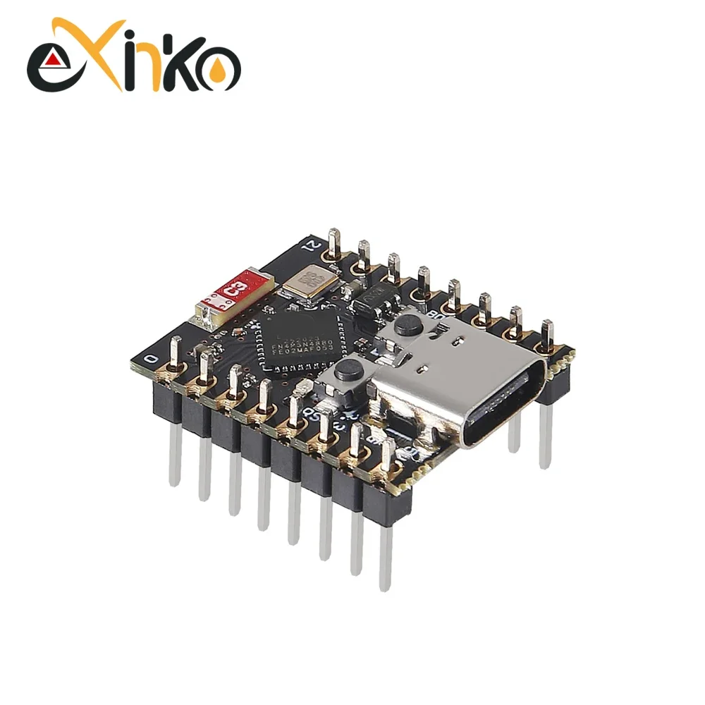 ตัวเลือกสินค้า ESP32-C3 โมดูลพัฒนา WiFi Bluetooth 4MB Flash สำหรับโปรเจกต์ IoT