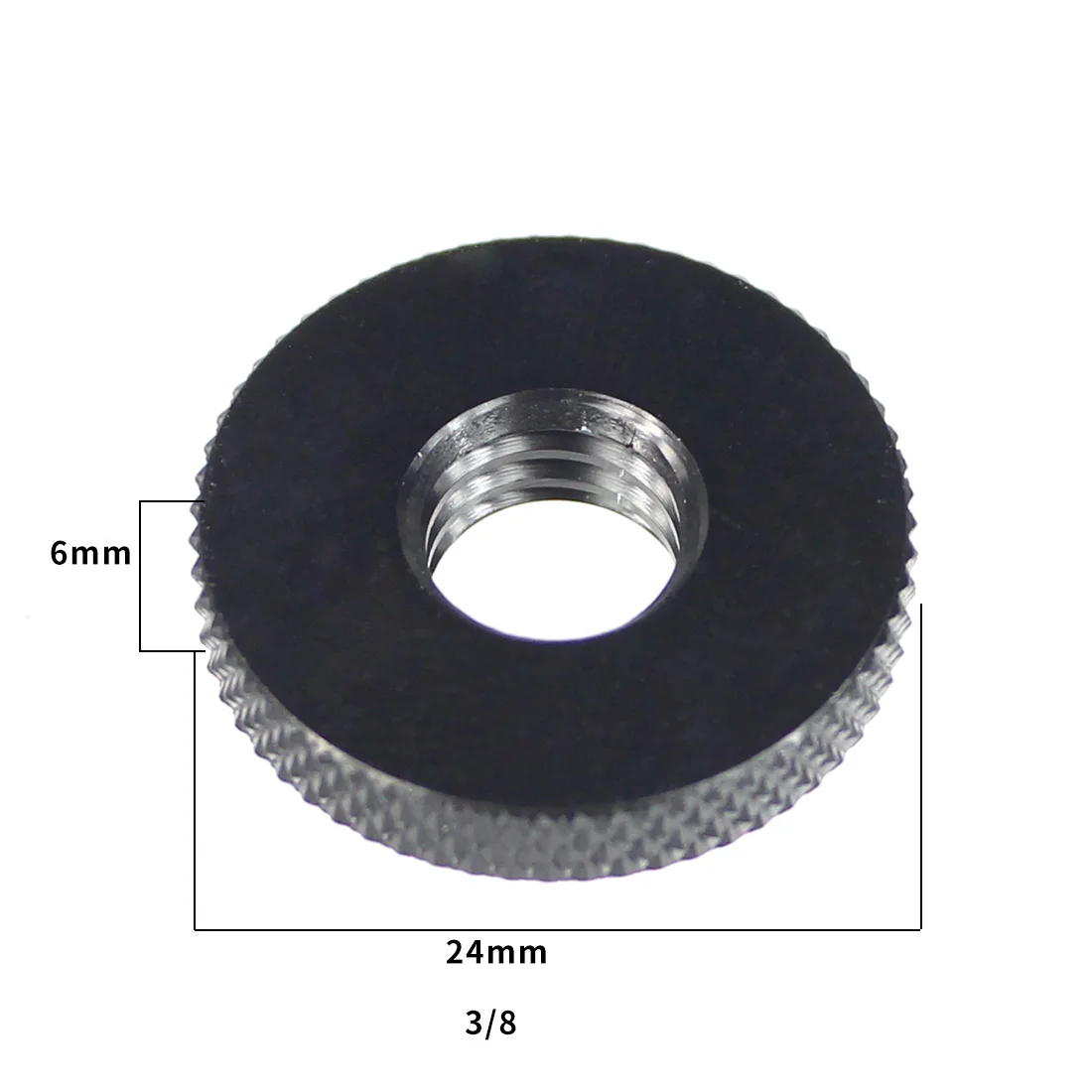 Tripod Mount Hot Shoe Adapter 1/4 3/8 inch Screw Single Nut Double Layer to Flas