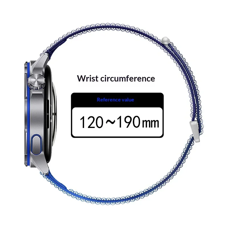 Premium Nylon Sport Band - Durable 22mm Wristband for Smartwatch Enthusiasts