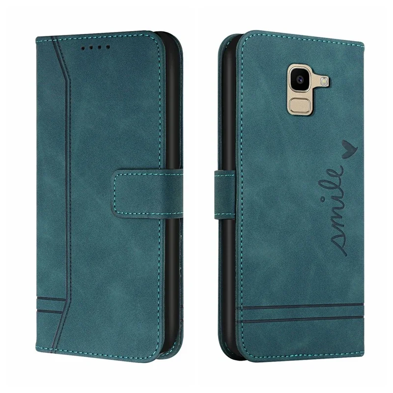 Phone Case for Samsung J3 J510 J710 J4 J4 Plus J6 Plus A6+ A7 Galaxy A8 A320 A520 Wallet Cases