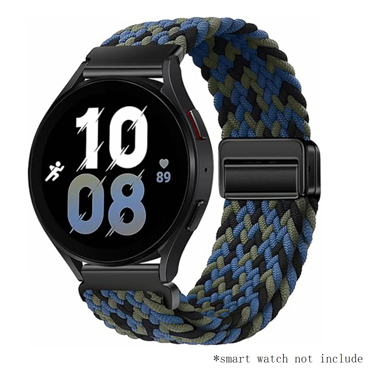 Nylon Buckle Strap - 20mm Adjustable Wristband
