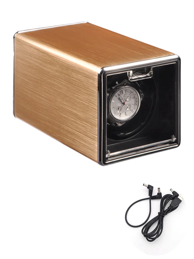 Luxury Automatic Watch Winder Box for Mechanical Watches with USB and Battery Option, M... - SKU LAWW1226 - UGI Packaging