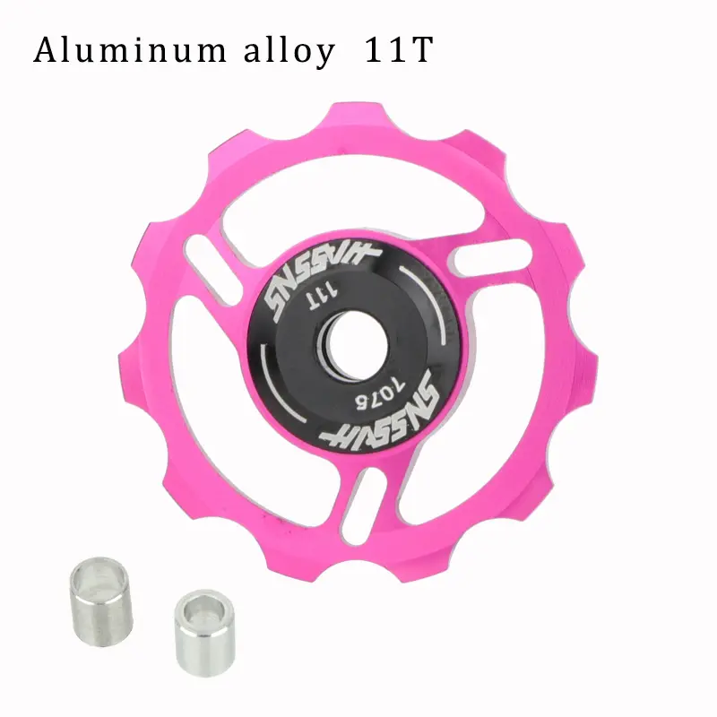 HASSNS Mtb Pulleys Bicycle Derailleur Metal Ceramics Bearing Road Mountain Bike Rear Derailleur Pulley Wheel 11T 13T Cycling - Image 25