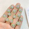 50Pcs New Cute Resin Mini Cartoon Animal Green Ghost Series Flat Back Manicure Parts Embellishments For Hair Bows Accessories 6