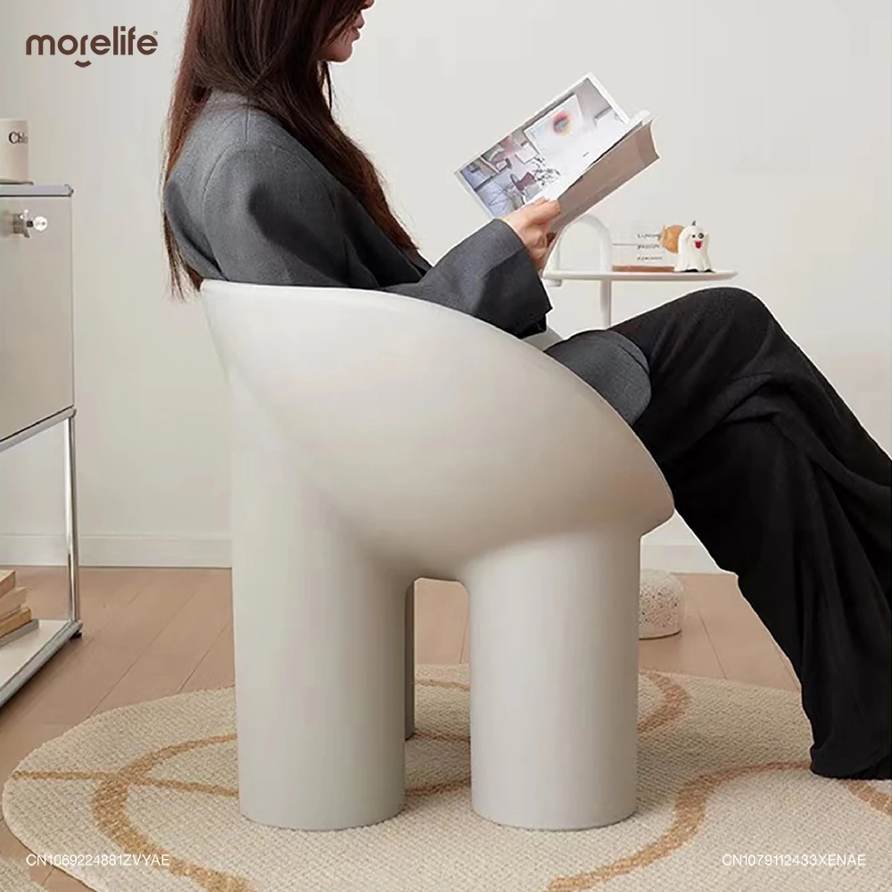 Plástico Elefante Perna Sofá Cadeira, Lazy Creative Stool, Outdoor Leisure Stool, Lazy Leisure Cadeiras, Ins Móveis