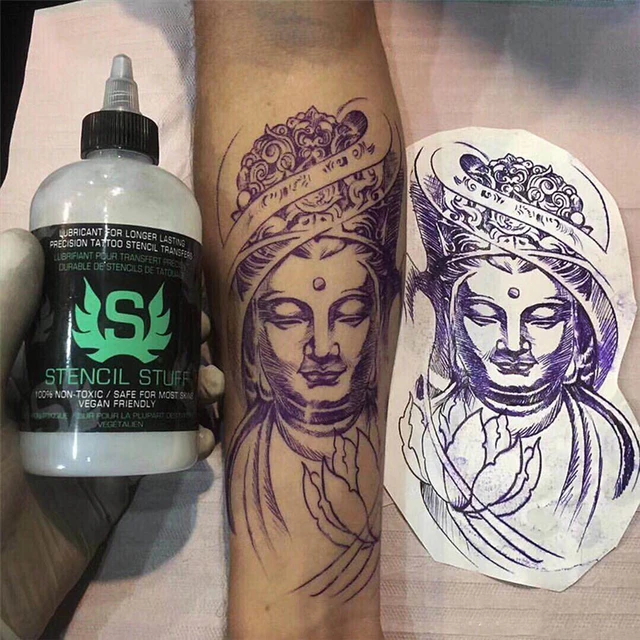 Tattoo Transfer Gel Semi Permanent Tattoo Transfer Cream Body Art Tattoo  Accessories - AliExpress