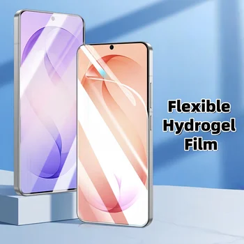 Pellicola idrogel ad alta sensibilità da 2 pezzi per Samsung Galaxy S26 S25 S24 S23 S22 Ultra Plus Edge FE, protezione schermo in TPU morbido trasparente