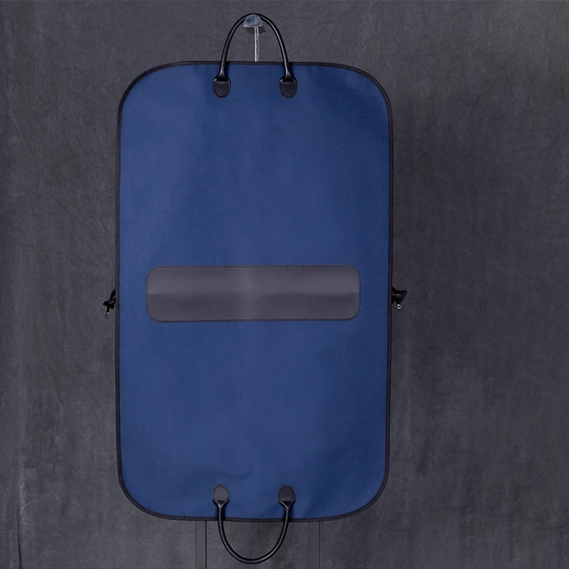 럭셔리 옥스포드 헝겊 의류 가방 지퍼가 달린 옷장 보관 주최자 정장 드레스 코트 의류 운반 커버 비즈니스 여행 커버