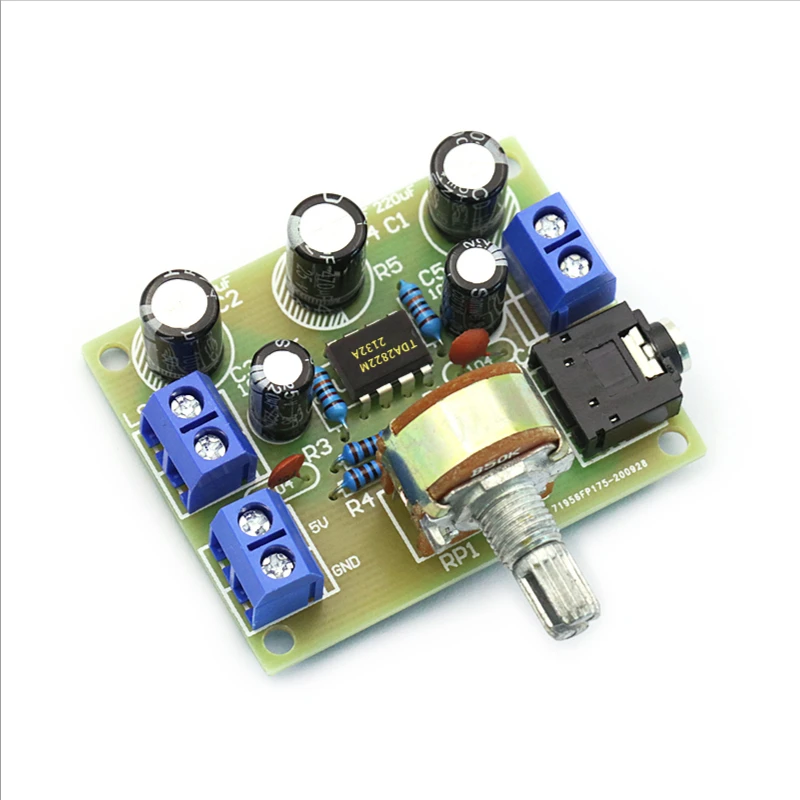 thumbnail image 2 of DC 5-12V TDA2822 Dual Channel Stereo Mini Audio Power Amplifier... 2 of 14