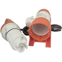 ปั๊มน้ำอเนกประสงค์สำหรับเรือยอชท์ แบบแคบ แนวนอน ปั๊มน้ำท้องเรืออัตโนมัติ ปั๊มน้ำ ระบายน้ำด้วยเซ็นเซอร์ ใช้ไฟ DC 12V/24V 5