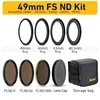 NiSi FS ND Kit FS ND8 ND64 ND1000 Swift System Filter 40.5mm-95mm 67mm 77mm 82mm 2