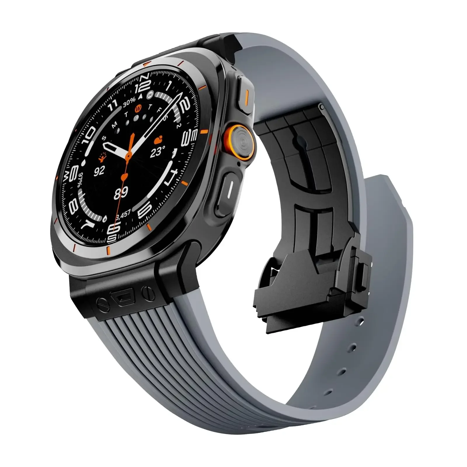 Luxury Men's Stainless Steel Band for Galaxy Watch Ultra 47mm