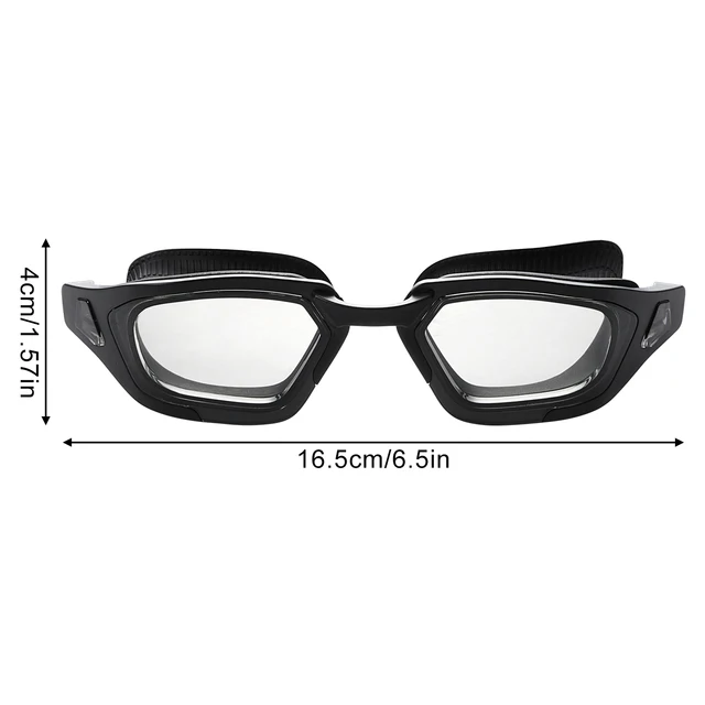 1PC Clear Vision Swimming Goggles: Anti-Fog, UV Protection, Waterproof 5