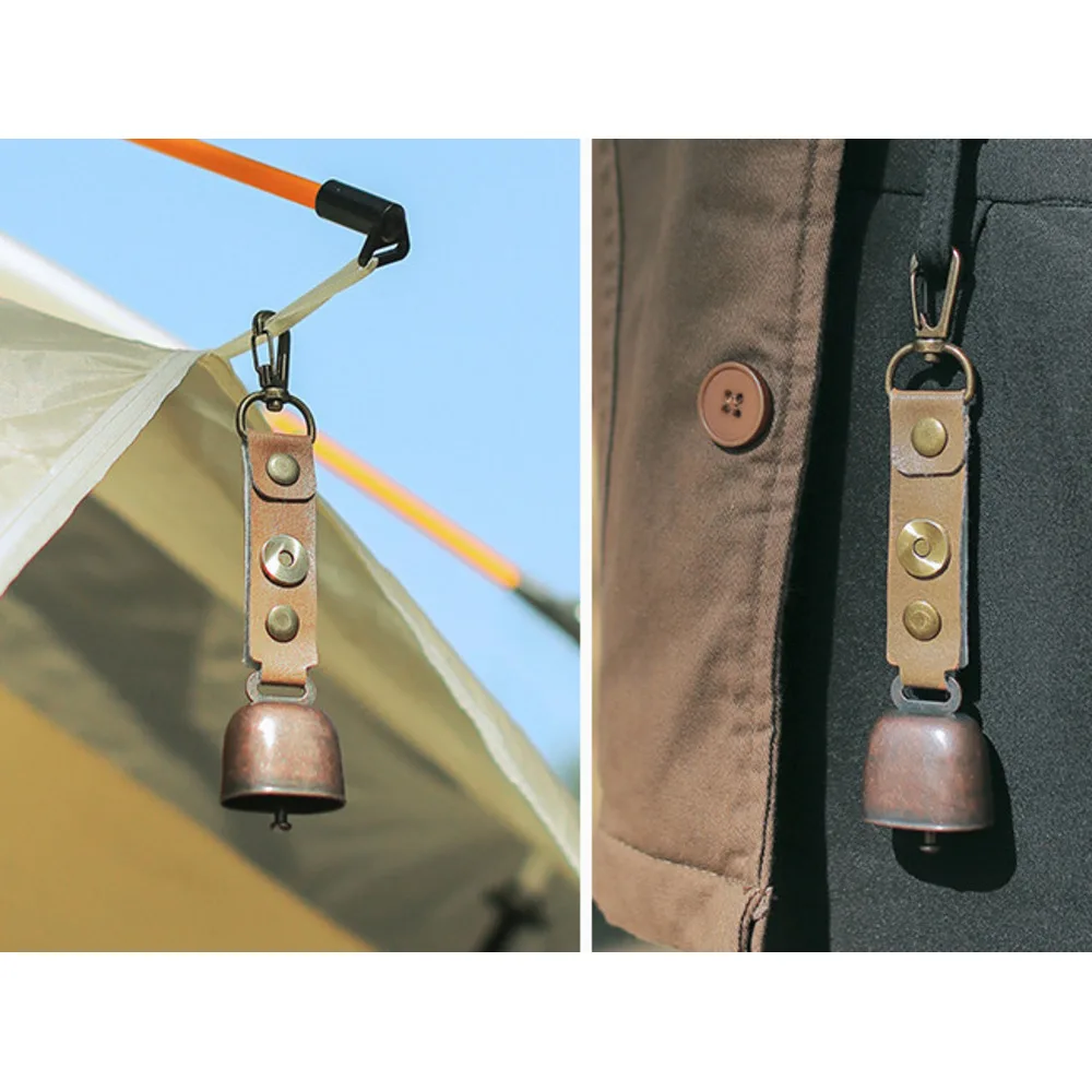 Porte-clés avec pendentif en forme de taureau et d'ours pour camping en plein air_voghion.com