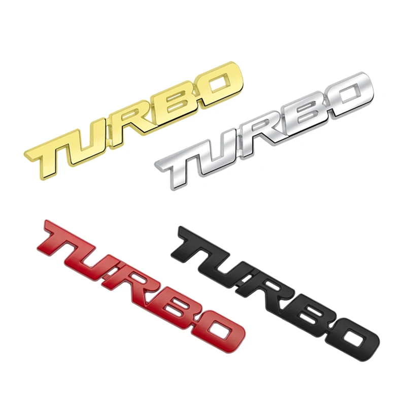 Emblema In Metallo Car Styling Turbo Griglia Anteriore Adesivo Badge Per Honda Toyota Kia Hyundai Seat Vw Skoda Volvo Lexus Suzuki Accessor