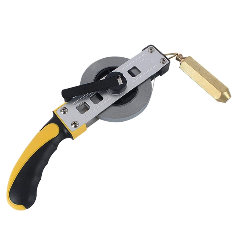 

Oil Gauging Tape for Tank Sounding Tape Carbon Steel With Brass Plumb Bob Durabl 85WC