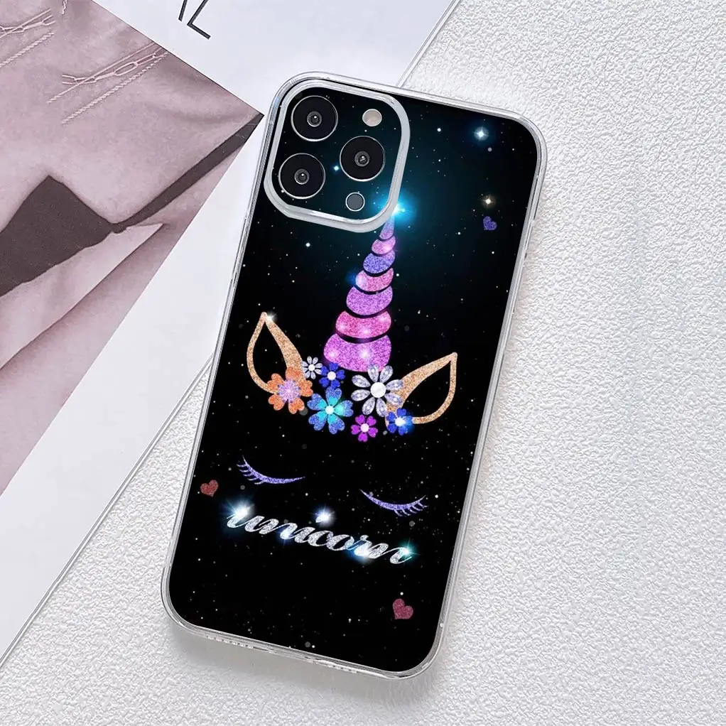 Unicorn Horse Silicone Phone Cover - Soft and Durable Case