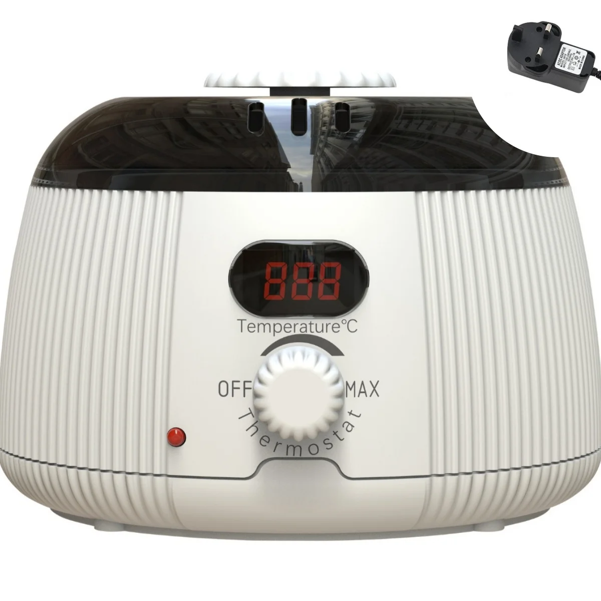 Waxing Machine 1PC Melt WaxerBeauty Wax Bean WarmerDouble Inner PotTear & Tear UnderarmsLegsFaceLimbsHair Removal Paste
