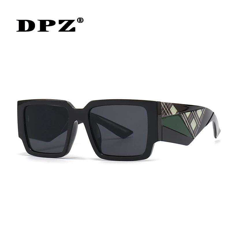 2023 NWE oversized sunglasses women men black shades sexy gradient  sunglasses luxury brand decoration UV400 - AliExpress