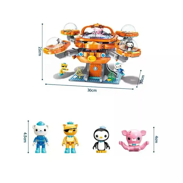 Octonauts オクトノーツ オクトポット フィギュア 潜水艦 海洋生物 Octonauts オクトノーツ オクトポット フィギュア 潜水艦 海洋
