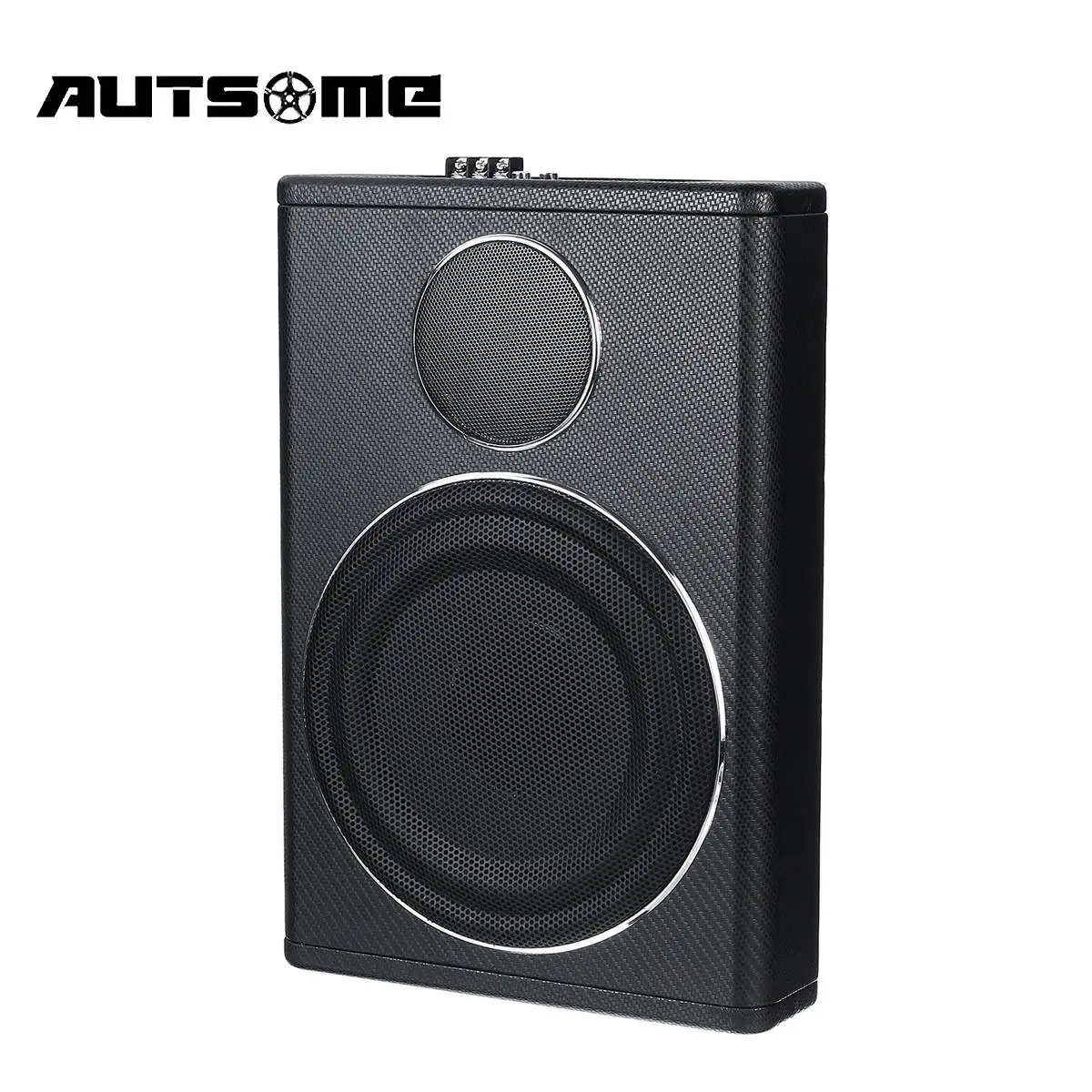 800W8INCHbluetoothCarAmplifierSubwooferCarAudioSlimUnderSeatActiveSubwooferBass