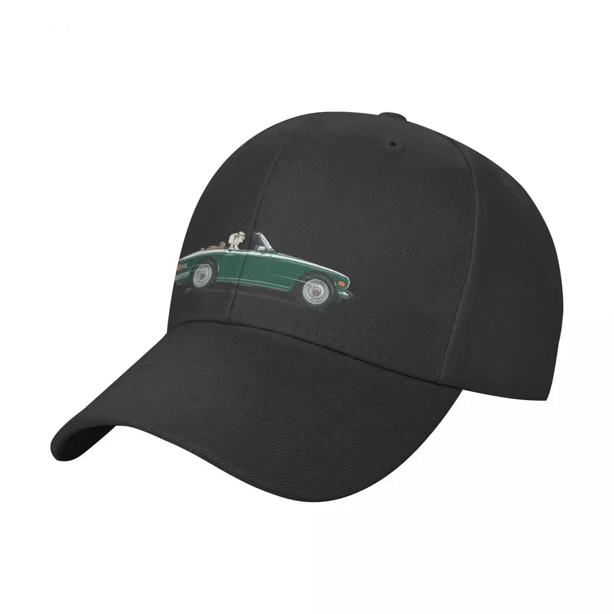 

British Racing Green color late spec TR6 – the Classic British Sports Car Baseball Cap Hip Hop Designer Hat Ladies Men's