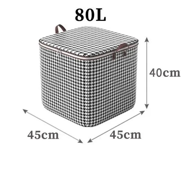 Foldable storage box Quilt Clothes Storage Bag Big Capacity Blanket Sorting Bags Dustproof Closet Under-Bed Storage Organizer 5