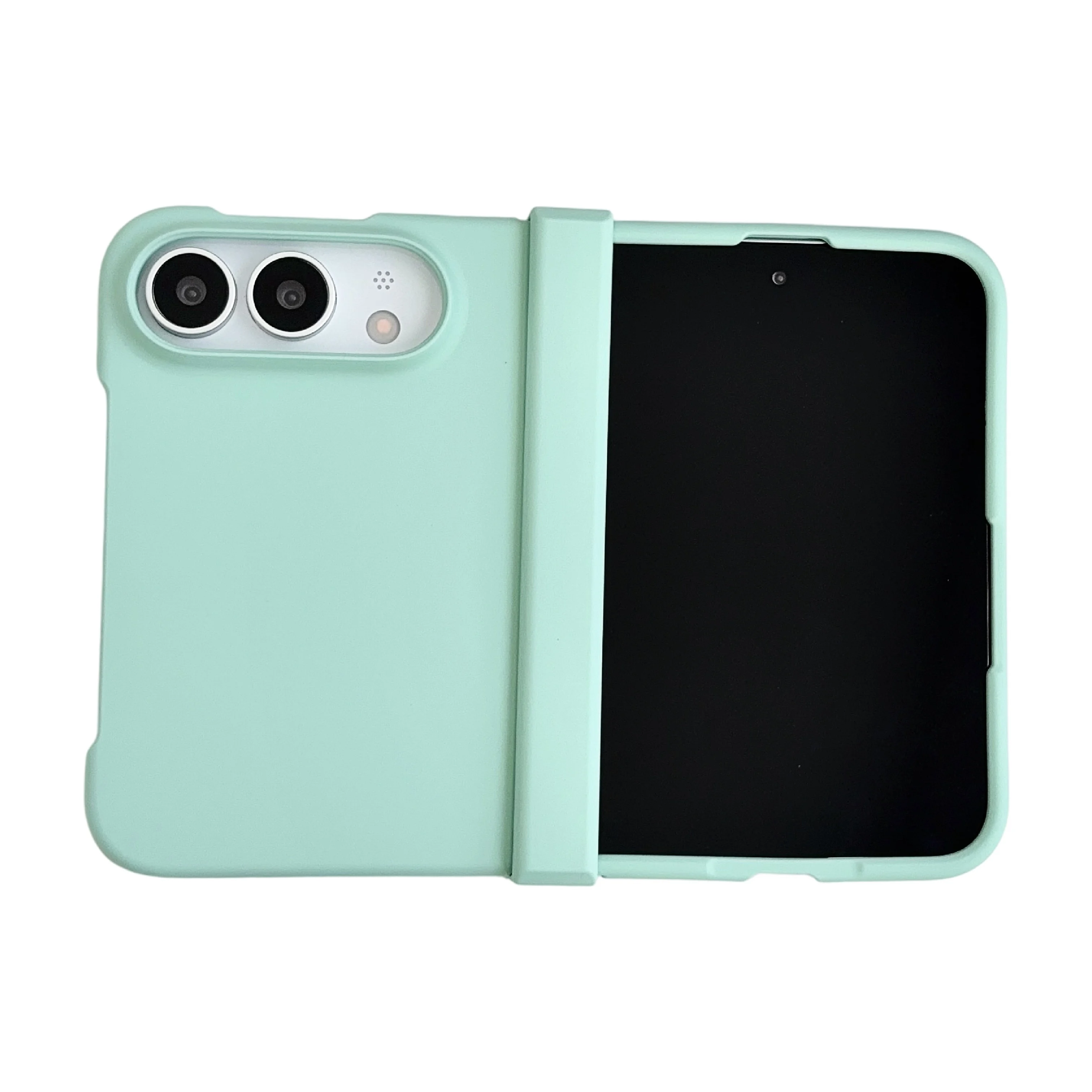 Luxury Dopamine Skin Feel Matte Phone Case - Shockproof Slim Front & Back Hard Cover