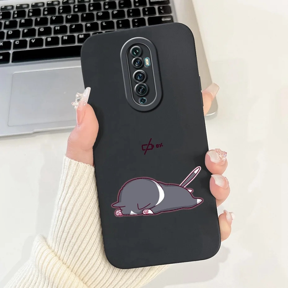 Cute Cartoon Soft Silicone Lens Protective Phone Case