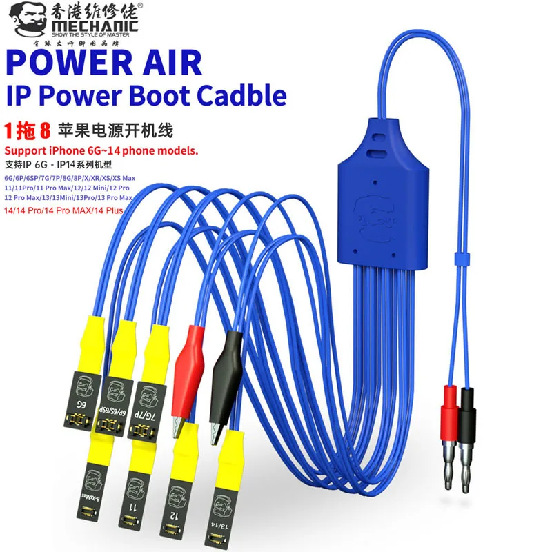 

Mechanic Power Air Motherboard Flexible Power Boot Battery-free FPC Test Cable For iPhone 6/6S/7/8/X/XS MAX/11/12/13/14 Pro Max