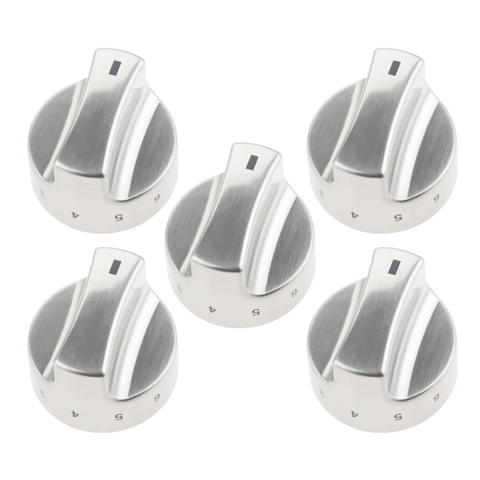 5pcs 318282310 Oven Control Knob Replacement for Kenmore Gas Cooktop Elite Gas Range AP3774164, 1062940, AH979119 79075403500