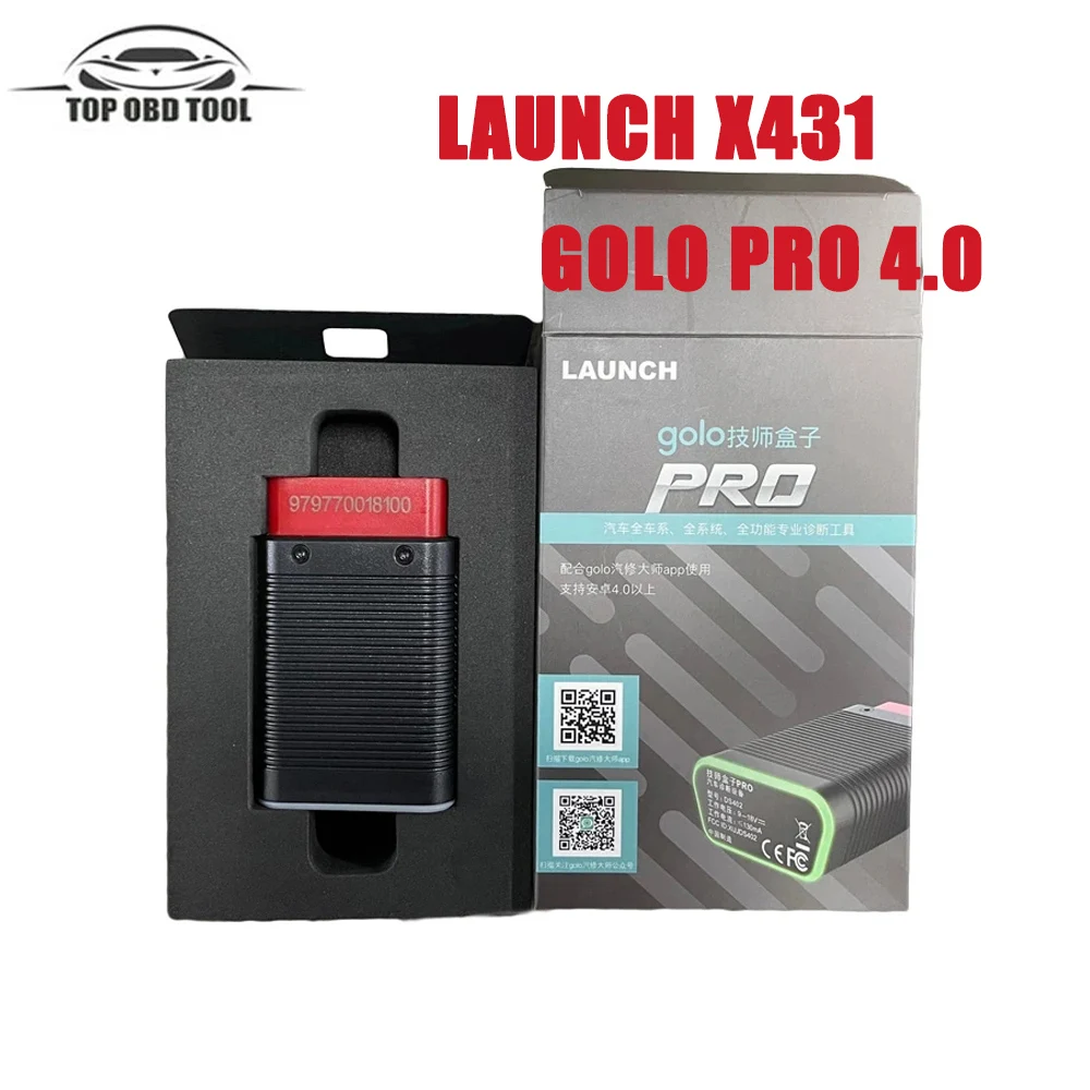 

LAUNCH X431 GOLO PRO 4.0 Car Scan Tool Support Android System GOLO Pro4 OBD2 Auto Diagnosti Scanner PK THINKDIAG Easydiag DBSCAR