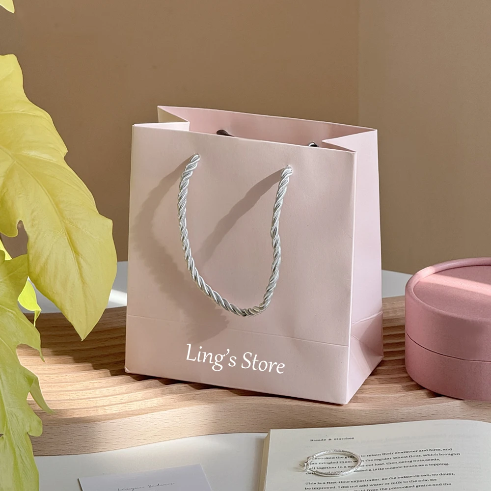 24/50/100 Stück Schmucktaschen mit Eigenem Logo 14x15x7cm Hochzeitsgeschenk-Verpackung Herren-Spiele-Organizer Einkaufs- und Reise-Beutel – Detail 4