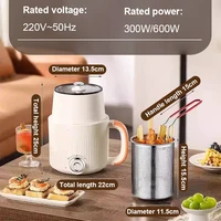 Friteuse électrique multifonctionnelle en acier inoxydable pour frites, poulet, poisson, nouilles et fondue 6