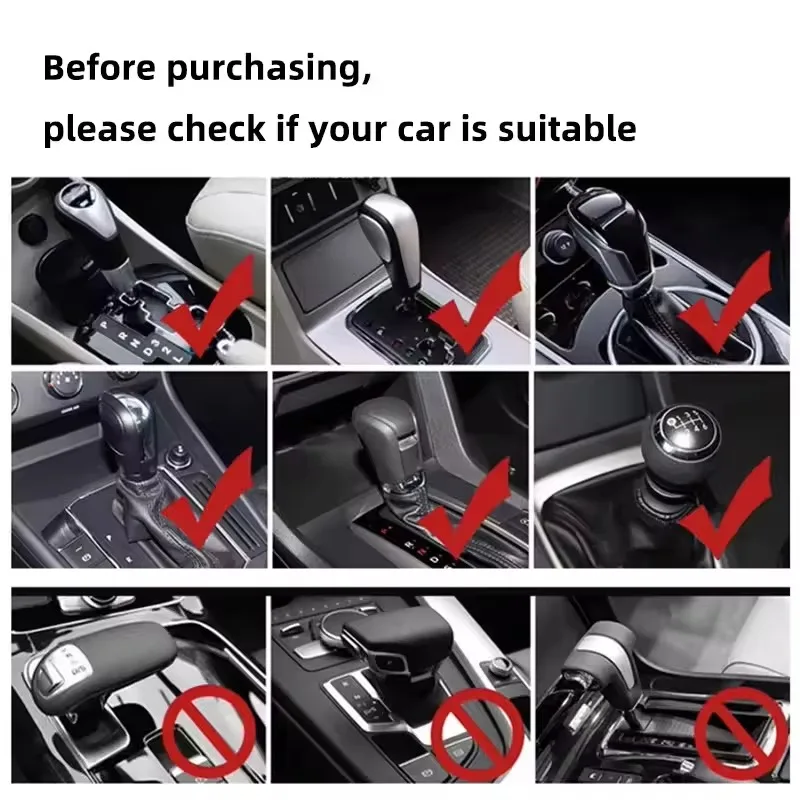 Cotton Polyester Car Gear Shift Hoodie Cover